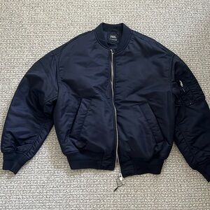 Zara Men Navy Bomber Jacket Coat Top S M New